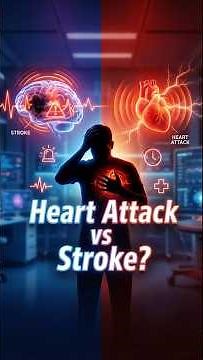 Heart Attack vs Stroke — know the difference. It can save a life. #WellnessGuideHub