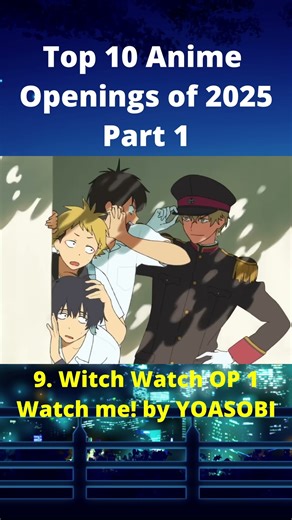 Top 10 Anime OPs for 2025 Part 1