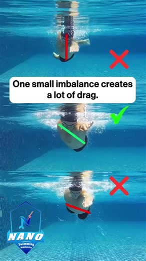 Hip over-rotation is one of the most overlooked things in freestyle.❗️ A lot of swimmers can’t really feel it, and even some coaches don’t always spot it right away. But it plays a huge role in your body position. Join us NOW with Nano Swimming Academies Available swimming lessons for all ages and levels ✔️ Our location in Diplomatic area in Manama at Fraser Suites Hotel Contact Us on WhatsApp 32226997 @nourhan.vlogs.bahrain @nano_swimming_bahrain #swimming #nano_swimming_bahrain #bahrain #coach