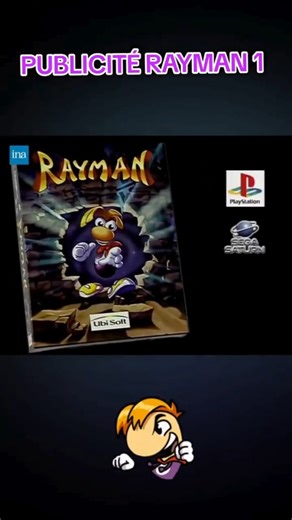rayman 1 sur PS1 #nostalgiaplaystation #gaming #retro #jeuvideo #retrogaming