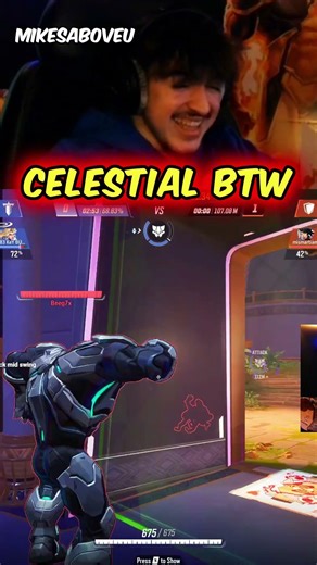 AVERAGE CELESTIAL PLAYER! 😳 #marvelrivals