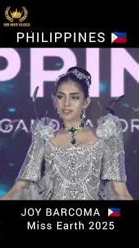 Joy Barcoma Miss Earth Philippines 2025 Philippine Terno