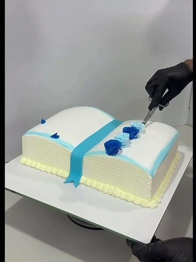How to make a Book cake #cake #cakedecorating #cakedesign #birthdaycake #cakeideas