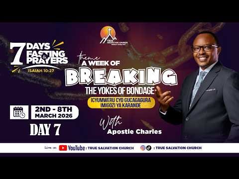 BREAK THE CHAINS & CLAIM YOUR BLESSING With Apostle Charles 08/03/2026
