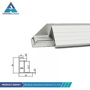 [Hot Item] Solar Panel Aluminum Frame Profile for PV Panel / Solar Bracket Mounting Customized Aluminum Alloy Rail