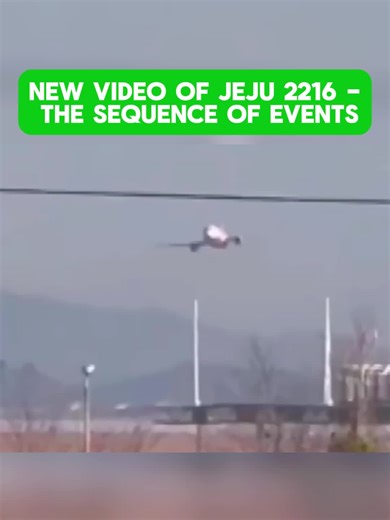 New Video of JeJu 2216 - The sequence of events#fyp #foruyou #sequence #video