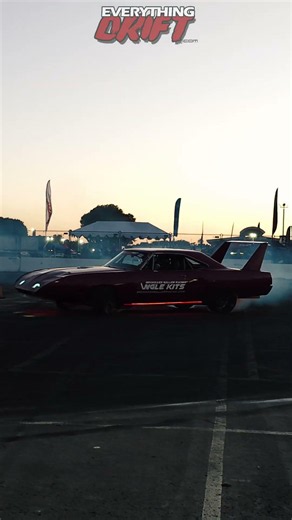 Super Dave in his supercharged Superbird at Fuelfest #drifting #everythingdrift #fuelfest #superbird