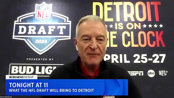 We're keeping a close eye on the 2024 NFL Draft in Detroit and what it'll bring to the city. We'll have that story and more on CBS News Detroit at 11 p.m. | CBS Detroit | Facebook
