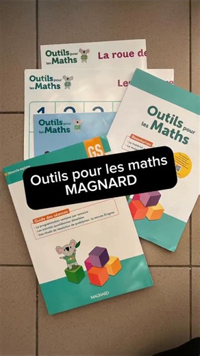 ✨ Maîtresse Mélissa ✨ on Instagram: "Aujourd’hui je vous parle d’Outils pour les maths de chez @magnard.ecole 🧮✨ C’est un manuel parfaitement adapté au GS : clair, efficace et très facile à mettre en place 👍 Il propose une grande variété d’activités, idéales pour faire progresser les élèves tout en gardant le plaisir d’apprendre 😊 Dans le coffret, on retrouve les posters, les ressources, les jeux à plastifier 🖨️📚 Le guide pédagogique est ultra clair et clé en main : photos à l’appui 📸, pro