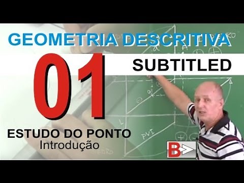 DESCRIPTIVE GEOMETRY - Point Study - Introduction - The Monge method - Subtitled