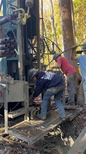 Turkey might be on the menu, but hard work’s still on the schedule this week! 🦃💪 Ben and Sawyer are keeping things flowing this Thanksgiving week, and we’re so thankful for our hardworking crew and loyal customers! 💧 #FrenchsWellDrilling #ThanksgivingWeek #HardWork #WellDrilling #Reel #OnTheJob | French's Well Drilling, Inc