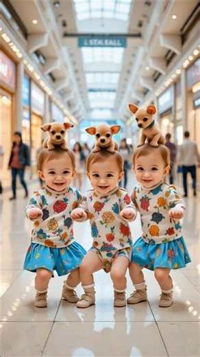 Baby Dancing Fun 😍 | Funny Kids & Puppy Comedy Clips | Trending 2025