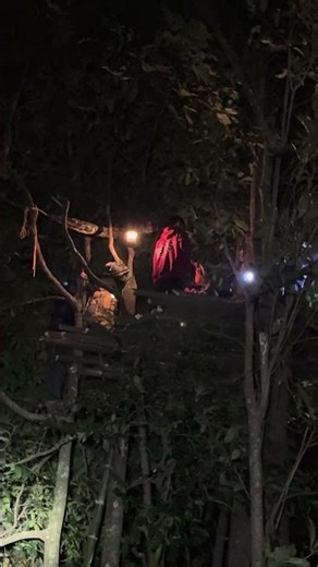 What are they doing on a high-rise building?