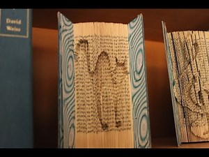 Part 2 of Book Folding Tutorial DIY - what to do with old books #2