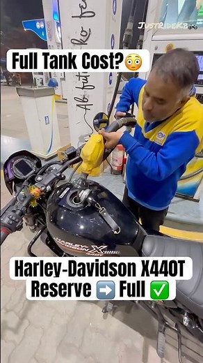 Harley-Davidson X440T Mileage & Tank Capacity Reality Check! #x440t #fuelefficiency #harleydavidson