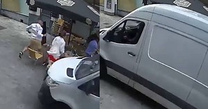 Bruxelles: la vidéo de la camionnette percutant la terrasse dévoilée