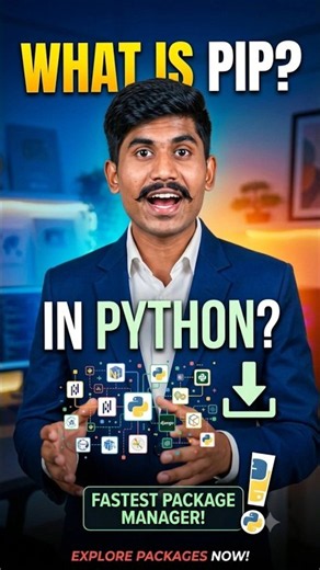 What is a Pip in Python? #python #pythonprogramming #coding #interview #shorts #ai