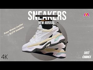 Puma Women's Leather BLSTR Sneakers Review Unboxing & First Impressions