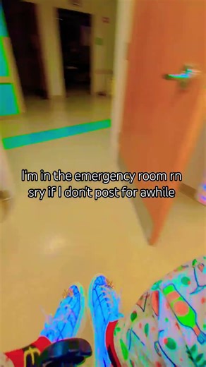 I'm in the emergency room rn