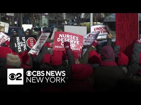 NYC nurses strike continues Monday night due to failed contract negotiations