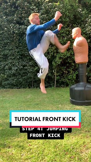 Step-by-Step Tutorial: Jumping Front Kick in Taekwondo