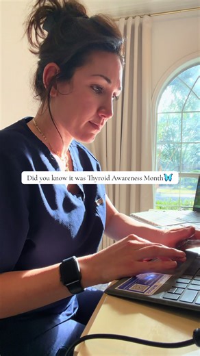 Did you know it’s Thyroid Awareness Month? 🦋 Thyroid disease affect affects millions - many undiagnosed - and can impact energy, metabolism, and heart rate. Women are most likely to be affected. Today’s focus: emails, education, and better patient care. #thyroidhealthawareness #dayinmylife #medrep #orlife #healthcare