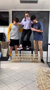 43K views · 403 reactions | popsicle stick bridge competition By:...