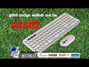 HAVIT KB254GCM PC Combo (Wireless keyboard + Wireless mouse)