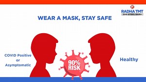 A mask can save you from contracting COVID only when worn correctly. Make sure that it covers both your nose and mouth for ultimate protection. Stay safe. #CovidPrecautions #MaskUp #StaySafe | Radha TMT | Facebook