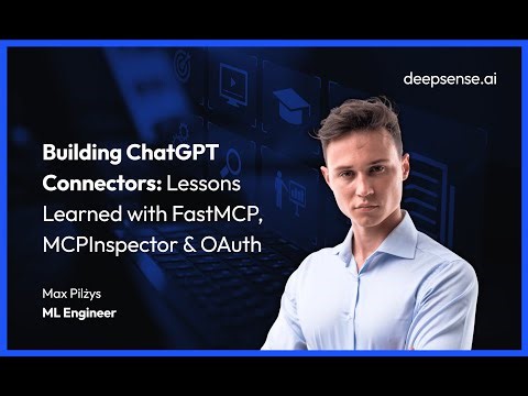 Building ChatGPT Connectors: Lessons Learned with FastMCP, MCPInspector & OAuth
