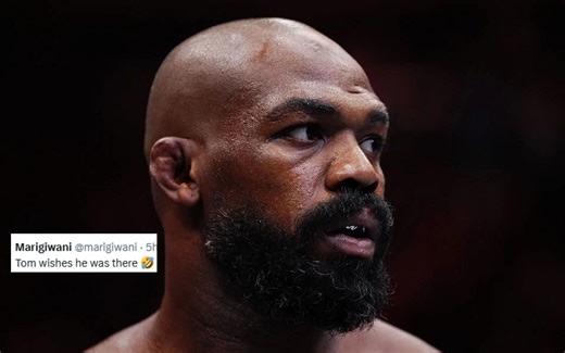 "Dream come true for Duck" - Fans react as Jon Jones gets slammed around in a swimming pool in Thailand