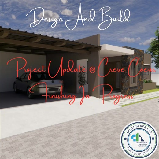 Creve Coeur | Design & Build Project Update Stone cladding, rendering works, and electrical & plumbing second fix are currently in progress as we approach a key project milestone. These critical trades require careful coordination to ensure seamless integration, quality, and long-term performance. This progress reflects our integrated design and build approach, enabling precise execution and efficient delivery. Do not hesitate to contact us to bring your dream home to life through our design and
