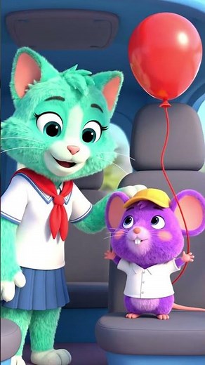 “Catty & Ratty’s Jungle Sky Adventure 🌳🪂 | Most Beautiful 3D Animation | Heartwarming Short Story”