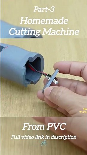 homemade cutting machine from PVC | how to make a cutting machine at home | #invention #dcmotor #diy