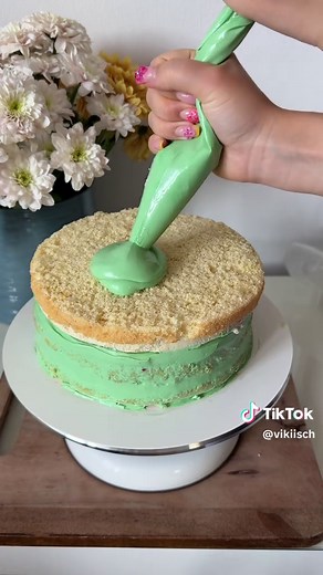Himbeer-Mascarpone-Torte mit Pistazienmousse
