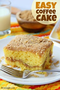 Cinnamon Coffee Cake With Yellow Cake Mix | The Cake Boutique