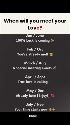 Meet Your Love ❤️