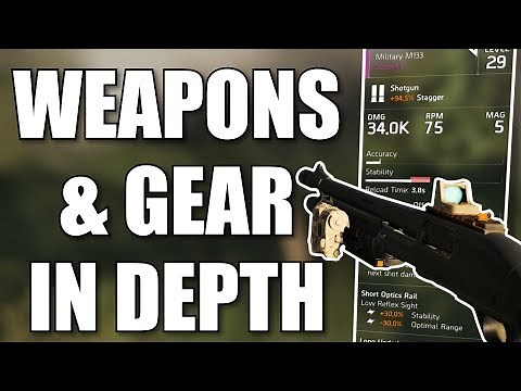 The Division 2 | New Weapons, Gear & Modding Systems Explained