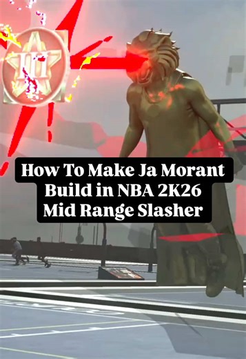 Ja Morant Build in NBA 2K26! All Ja Morant Animations with legend posterizer at point guard position. #nba2k26 #nba2k26build #nba2kcommunity #nba2k #jamorant