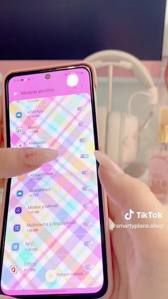 App Shimeji ✨ me encanta! #shimeji#shimejiapp#androidapps#zflip#samsung#galaxyapps#cuteapp#cuteapps#cute#rosa#todorosa#anielrosa#telefonorosa#fyp