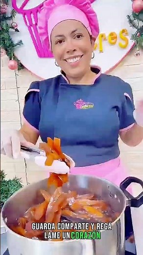Receta Fácil y Rápida de Dulce de Lechosa especial para Emprender #reposteraslatinas