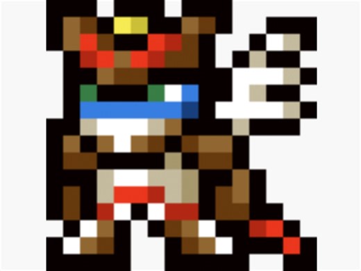 《VC像素画(VC PixelArt)》数码宝贝图鉴（00748）高雅骑士兽