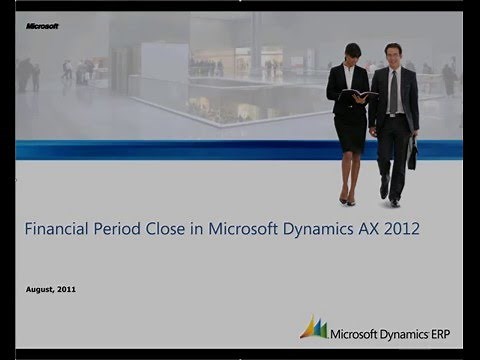 Microsoft Dynamics AX: Running Period End Close