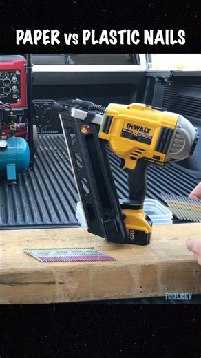 Paper vs Plastic Collated Nails 👀