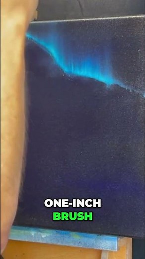 Painting Tips: Effortlessly Soften Colors for a Dreamy Sky #shorts