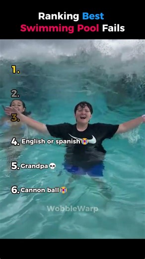 Ranking Best Swimming Pool Fails😂💀