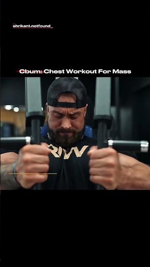Full Chest Day Breakdown: CBum’s Off-Season Routine |🔥The Standard: Chest Workout 🥵 #gym #shorts