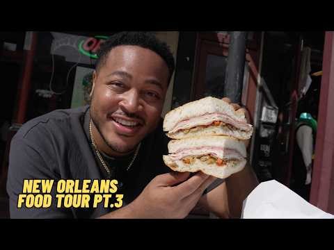 New Orleans Food Tour Pt. 3 | (Lil Dizzy's, Castnet Seafood, Central Grocery, Cajun Seafood)