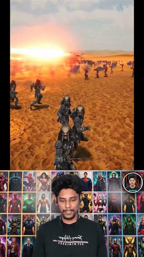 😱 50,000 Iron Man Vs 1,000,000 Predator❗ Who Wins? 🤔