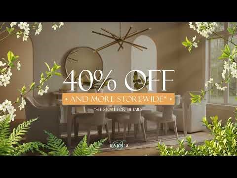 Refresh Your Home During Baer's Spring Fling